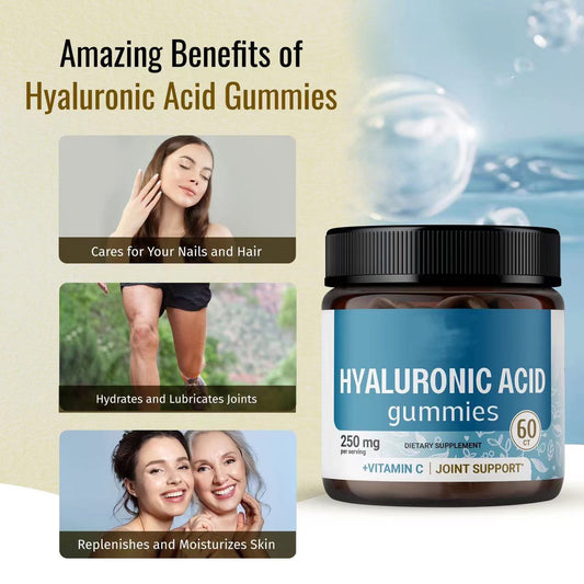 Gummies à l'acide hyaluronique