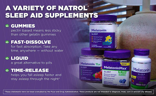 Gummies à la mélatonine pour dormir