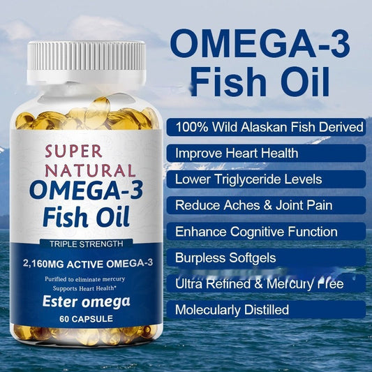 Huile de poisson Omega 3