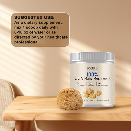 Poudre de " Lion Mane" aux champignons