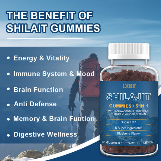 Gummies au shlajit 5 en 1