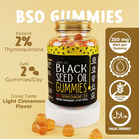 Gummies aux graines de nigelle - Cheveux, Ongles & Peau