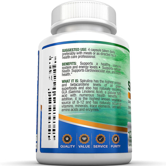 Spiruline 120 Gélules