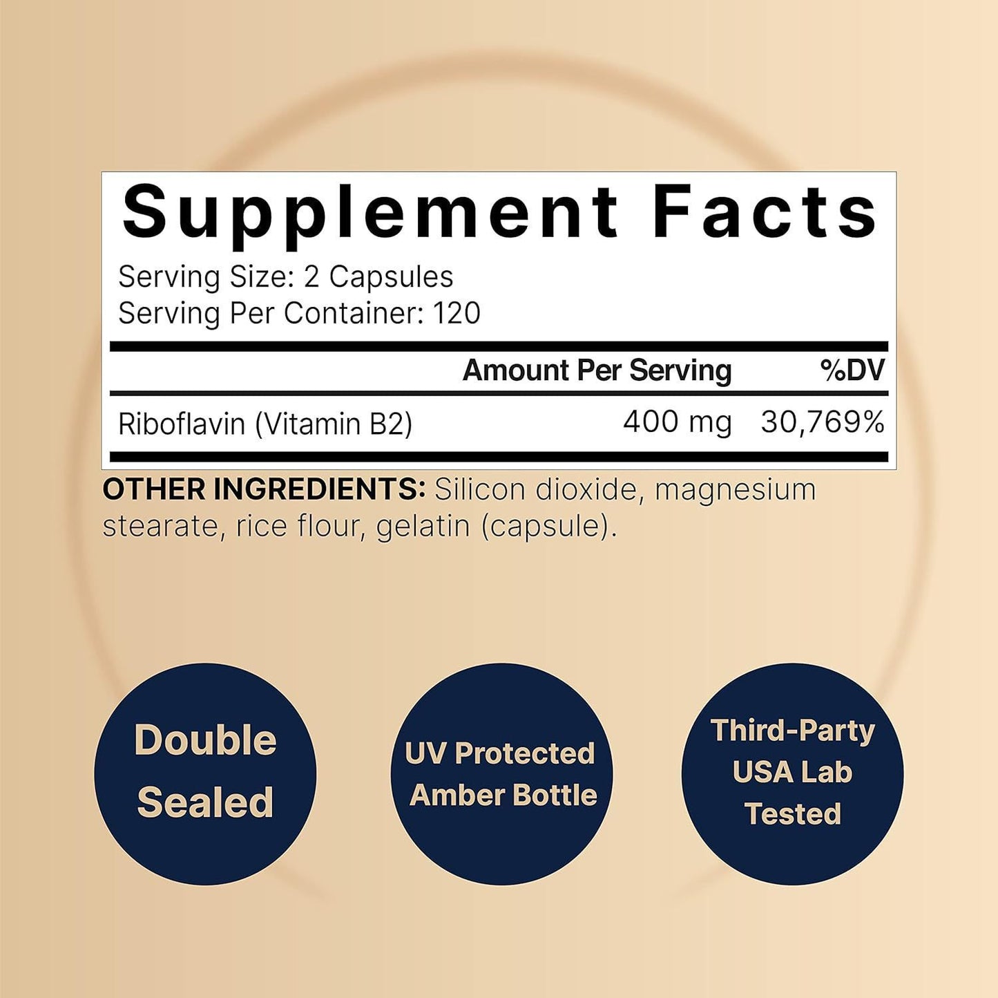 Gélules Vitamine B2