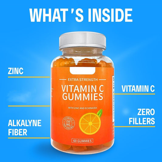 Vitamin C Gummies + Zinc