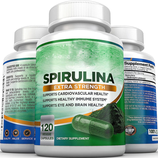 Spiruline 120 Gélules