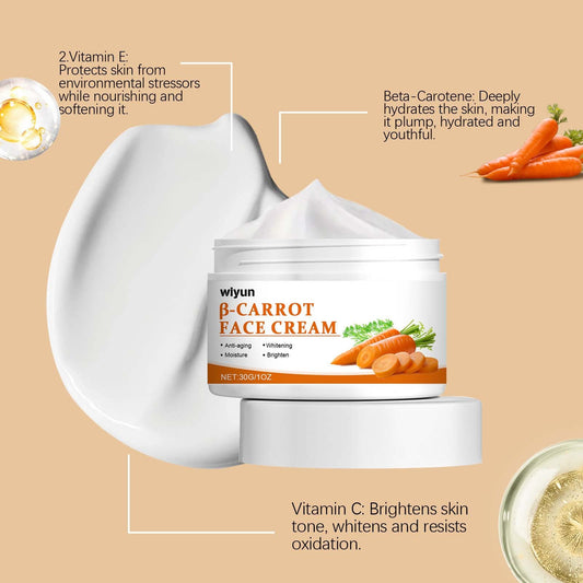 Crème raffermissante du visage à la carotte Vitamine C
