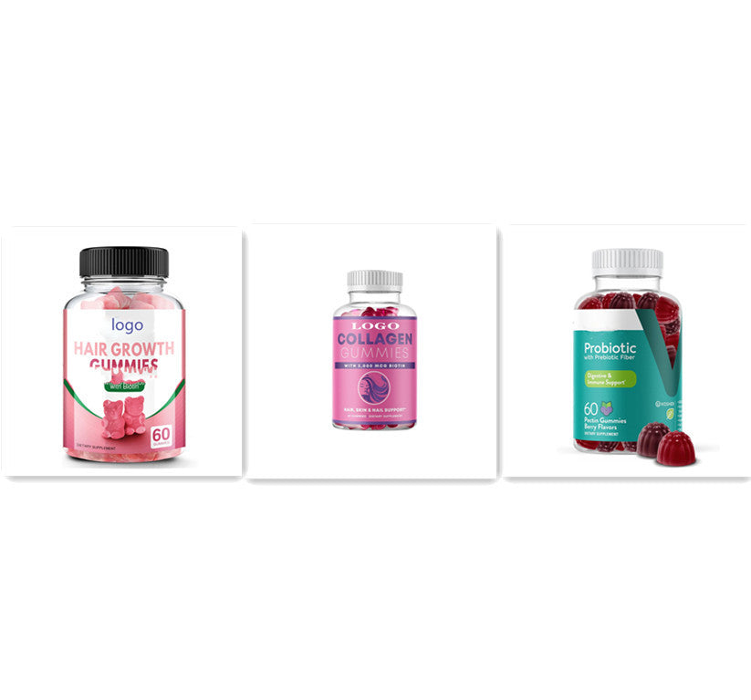 Biotin Gummies - Pousse des cheveux, Ongles