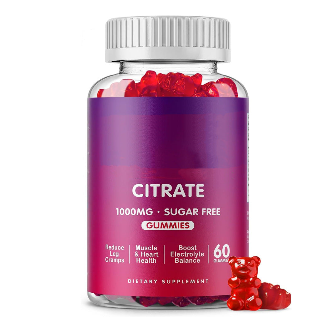 Potassium Citrate Gummies  1000 mg - sans sucre