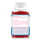 Gummies biotine 10 000 mgc - gout fraise + Pousse des Cheveux, peau ongles