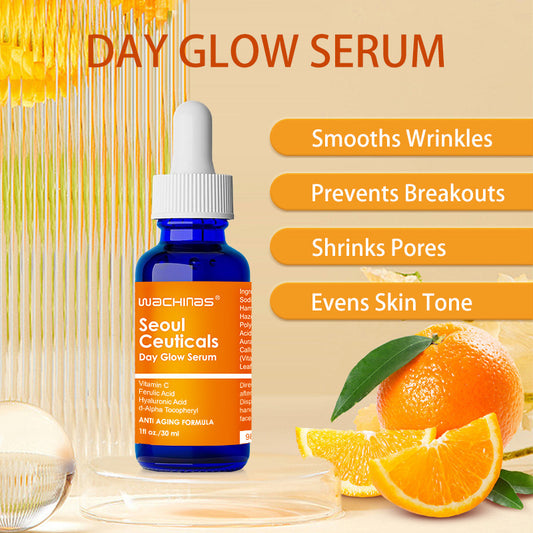 Huile essentiel à la vitamine c pour le visage