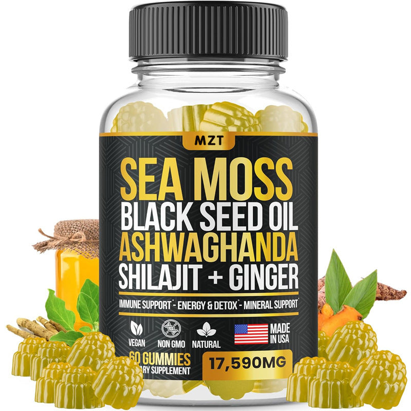 Top Gummies 13 en 1 - Shlajit, Graine de Nigelle, Ashwaghanda, Gingembre