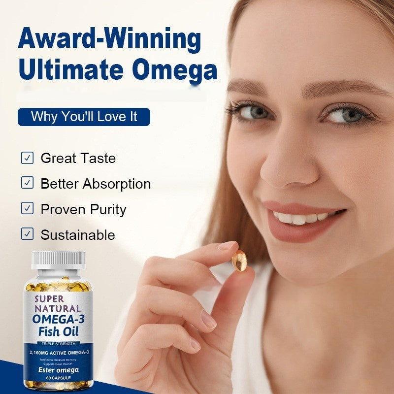 Huile de poisson Omega 3
