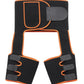 Ceinture de sudation taille haute pour cuisses, rehausseur de fesses, ceinture de maintien 3 en 1, réglable
