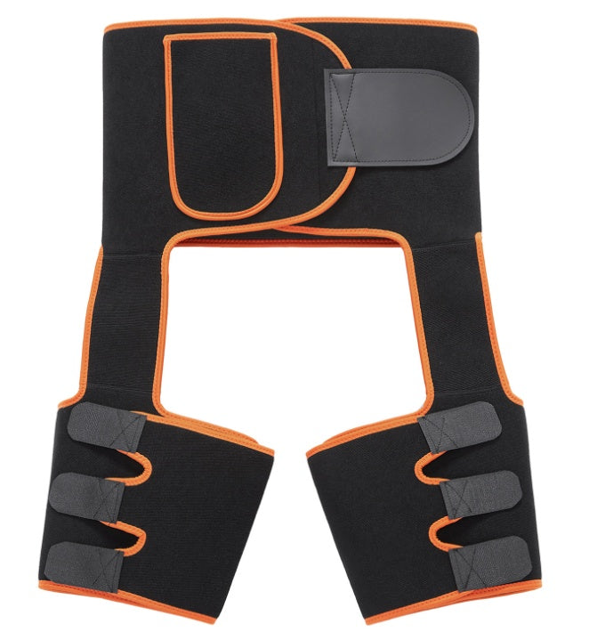 Ceinture de sudation taille haute pour cuisses, rehausseur de fesses, ceinture de maintien 3 en 1, réglable