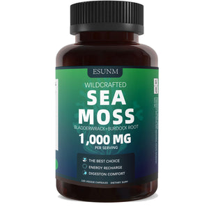 Gélules de vitamine composée d'algues