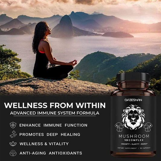 gummies  aux champignons - Renforcez votre immunité avec la gelée de crinière de lion et de champignons