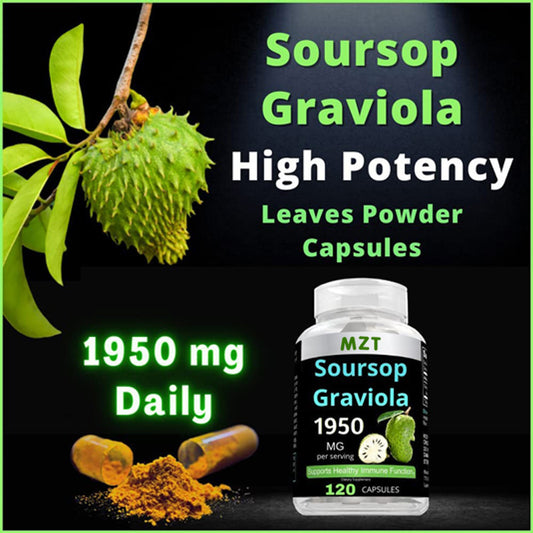 Gélules de feuilles de Corossol  1950 mg