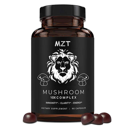 gummies  aux champignons - Renforcez votre immunité avec la gelée de crinière de lion et de champignons