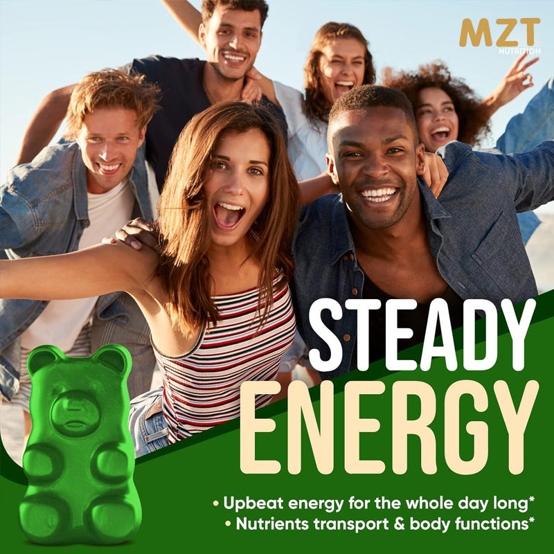 Gummies aux 92 Minéraux et vitamines - Zinc, Calcium, Oméga 3, Vitamine A, K...