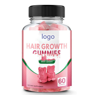 Biotin Gummies - Pousse des cheveux, Ongles
