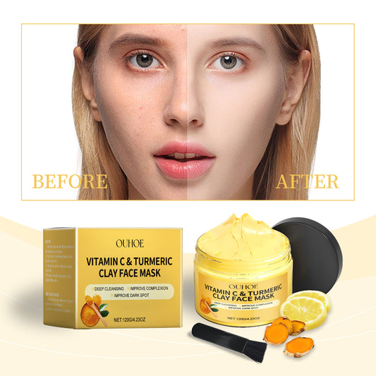 Masque du visage à la Vitamine C & Curcuma