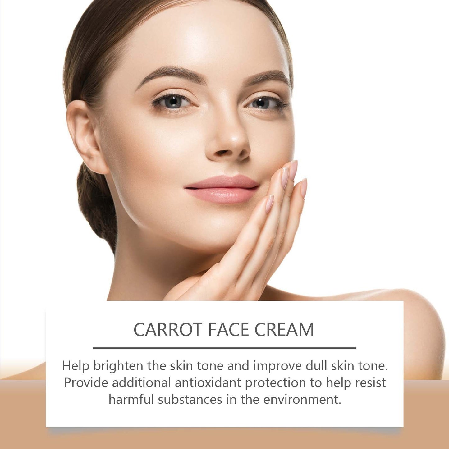 Crème raffermissante du visage à la carotte Vitamine C