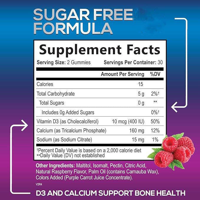 Calcium Gummies - Calcium, Vitamine D3
